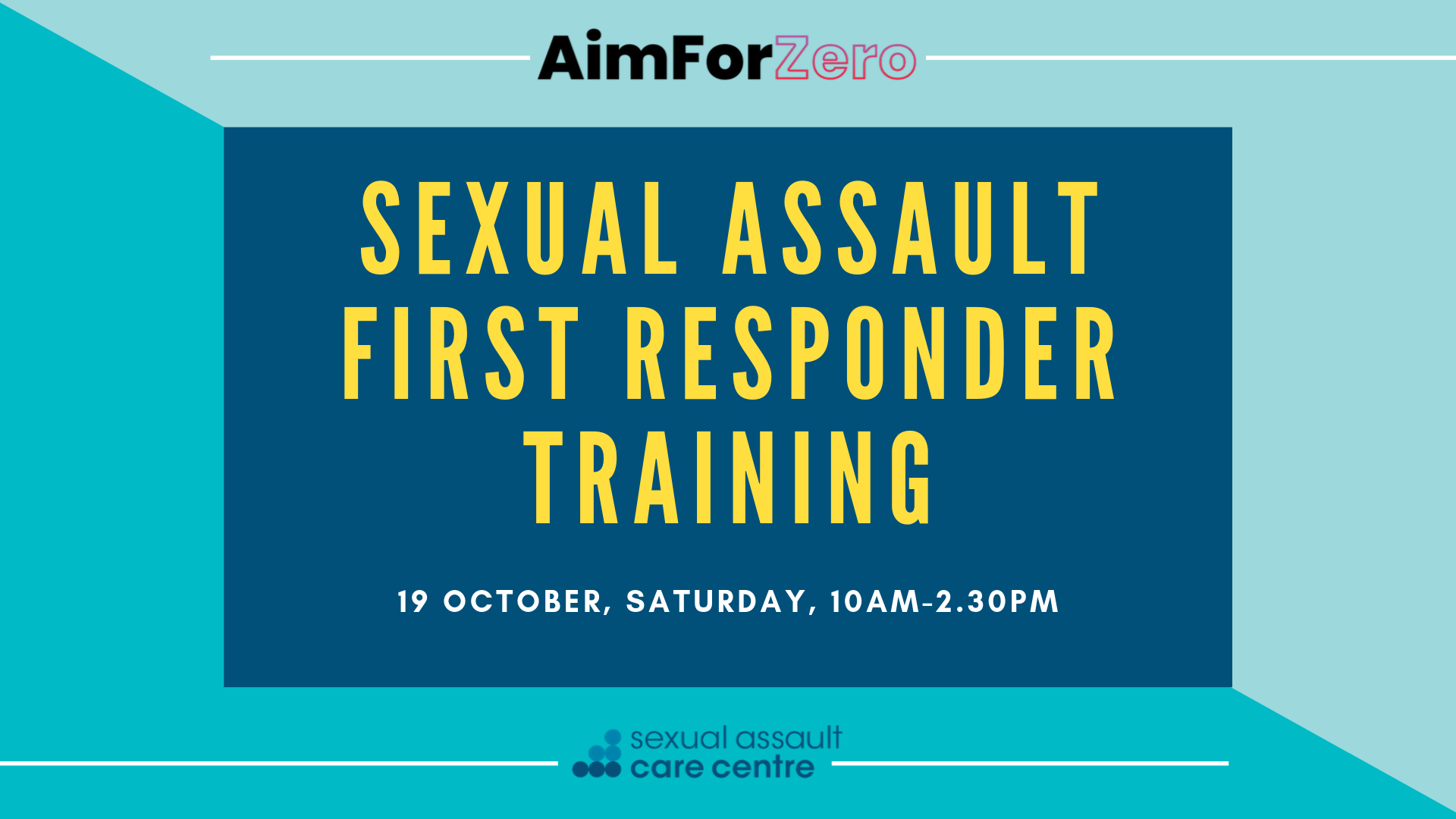 19 October 2019 Sexual Assault First Responder Training Sexual