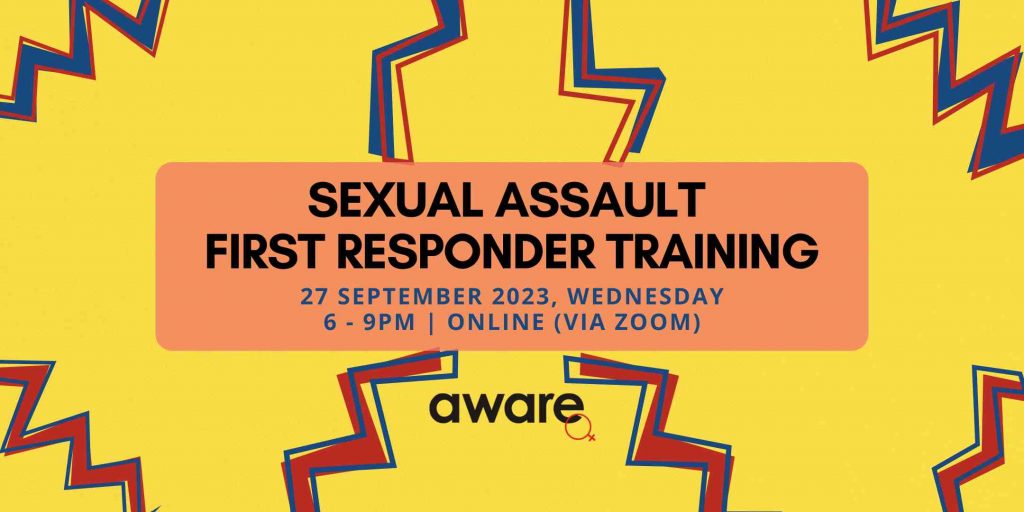 27 September 2023: Sexual Assault First Responder Training (Online ...